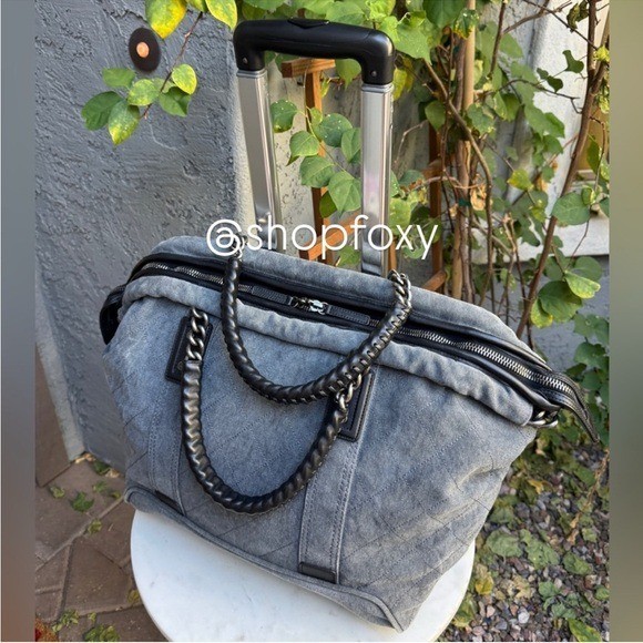 Chanel Street Style Weekender Coco Cocoon Carry On Suitcase Trolley Luggage Bag gallery