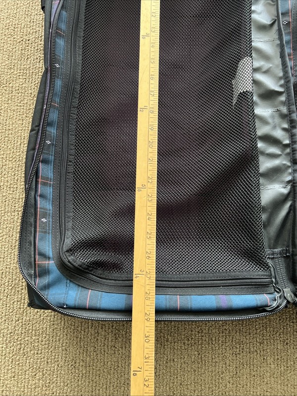 Dakine Split Roller 65L Rolling Duffle Rare Designer Plaid Print Season W16 gallery