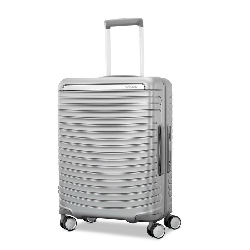 Samsonite Framelock Zipperless Carry-on Spinner Luggage Suitcase No Zipper
