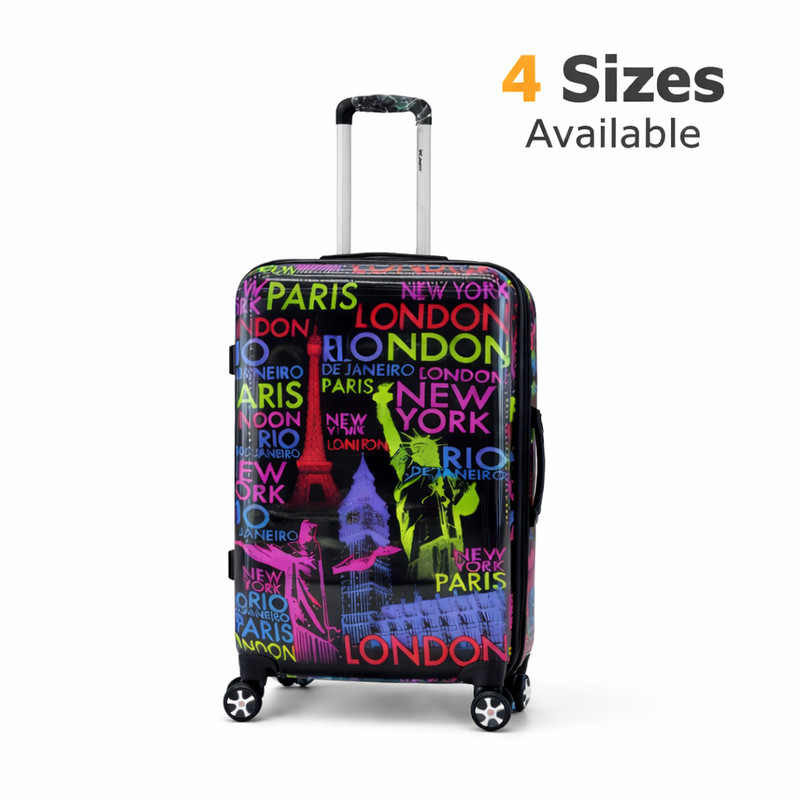 4-Piece Hard Shell Luggage Set 20 24 28 32 Inch Spinner Suitcases Travel