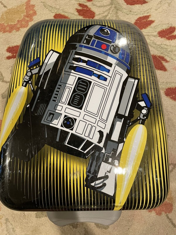 Disney Star Wars R2D2 Upright Rolling Luggage Hardcase by American Tourister