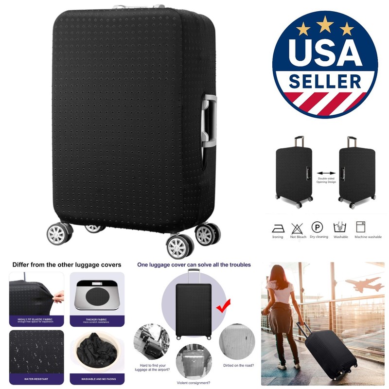 Stylish Washable Luggage Cover – Scratch-Resistant Protector for 23-25 Inch Bags
