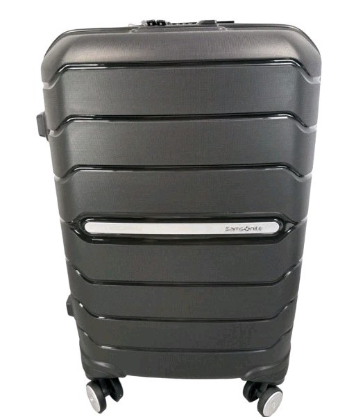 Samsonite 21" Freeform Hardside Carry-On Luggage with Spinner Wheels, Black gallery