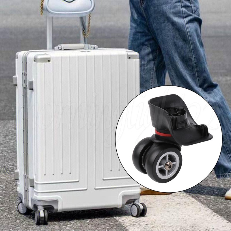 Right Luggage Suitcase Wheels W042S for Repair and Replacement Hard Casters