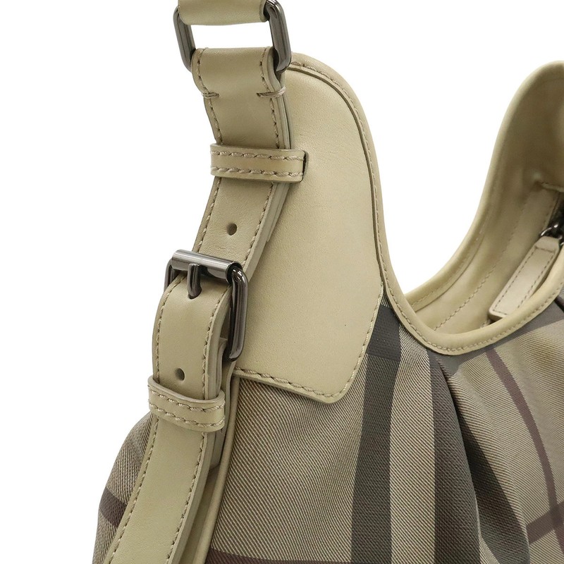 Pre-Owned BURBERRY Check pattern shoulder bag one shoulder semi-shoulder gallery