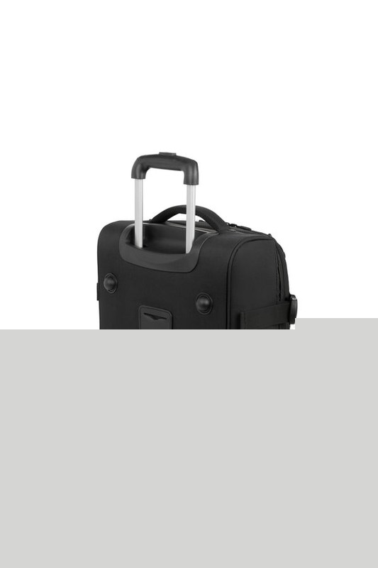 SWISS GEAR THE APEX PRO 20" DUFFEL ROLLER - BLACK