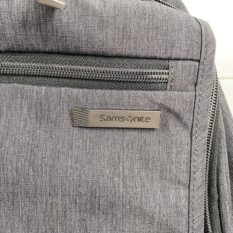 Samsonite Laptop Backpack Gray Heather Travel Work Business Bag Trolley Sleeve gallery