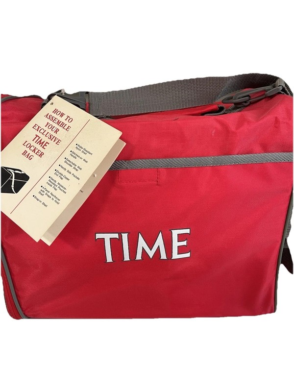 Time Magazine Promotional Locker Bag