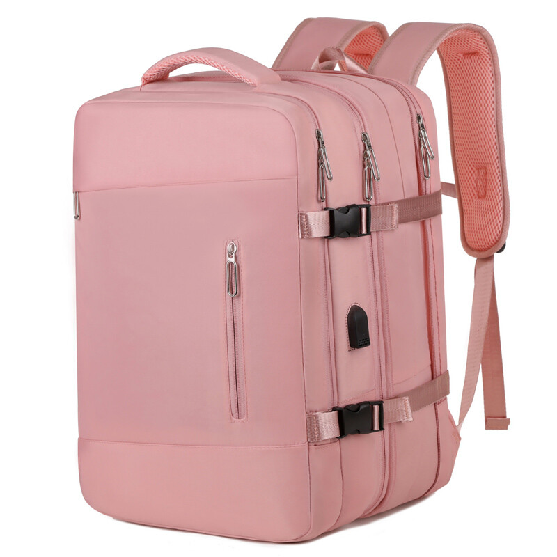 Large Carry On Suitcase Travel Backpack USB Charging 17.3″ Laptop Bag Daypack