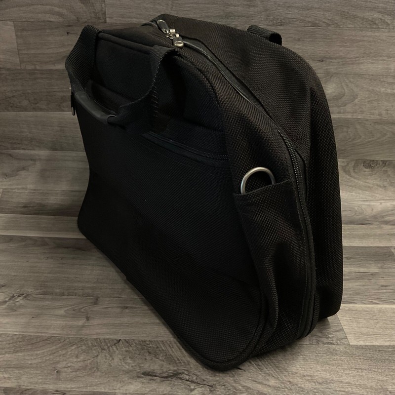 Samsonite Luggage Bag Black Soft Shell Luggage Hand 17" Travel Carry On Strap gallery