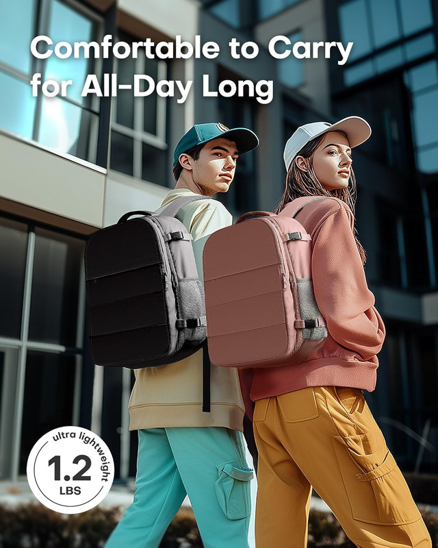 Backpack - Flight Approved Bag for Men and Women, Carry on Luggage for 15.6" La gallery