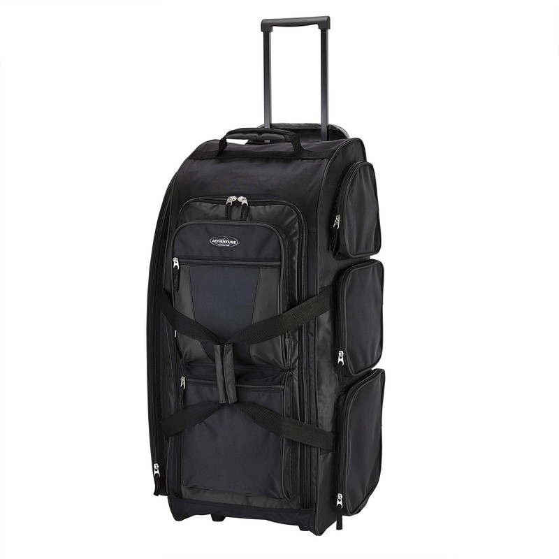 30 Inch ​X-Large Multi-Pocket Upright Rolling Duffel Bag Luggage for Traveling