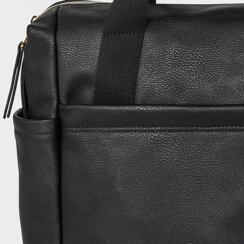 Square Convertible Backpack - Universal Thread Black gallery