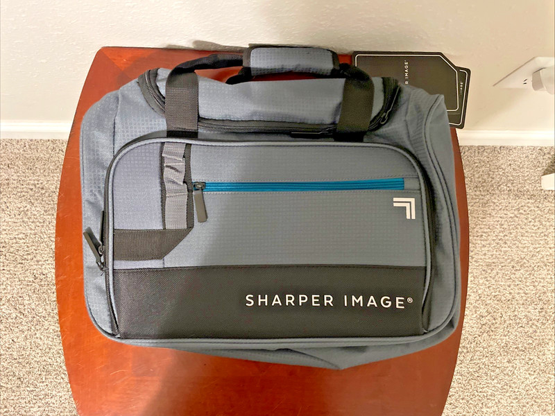 Sharper Image Gray 18″ Weekend Carry-On Duffel Gym Travel Bag
