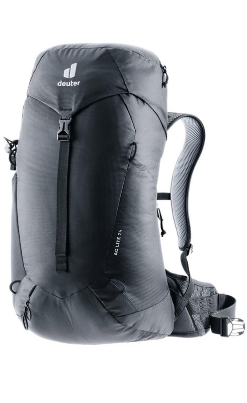 Deuter AC Lite Backpack / Daypack 24 L Black Cheapest Express Post