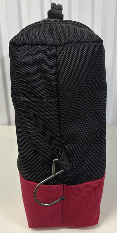 Barracuda Red/Black 22" Collapsible Wheeled Carry-On Luggage. Read Description gallery