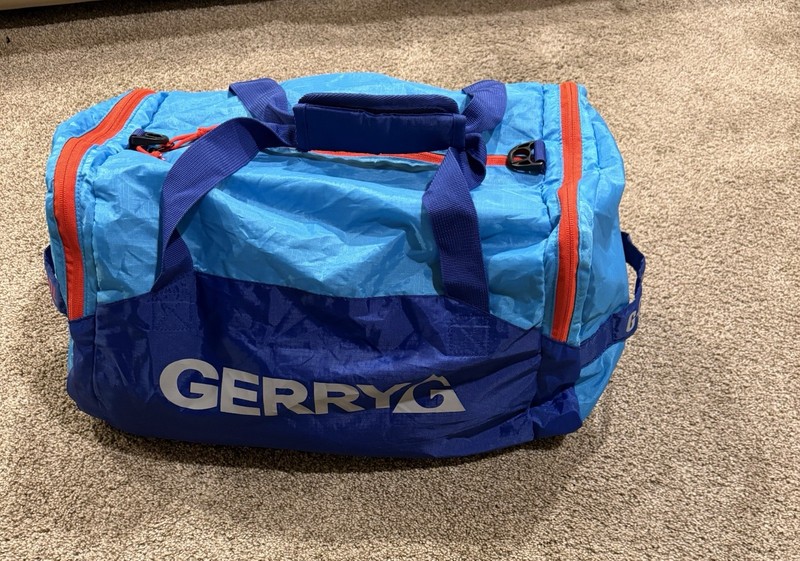 Gerry Outdoor Lightweight Packable Duffel Bag BLUE- gallery