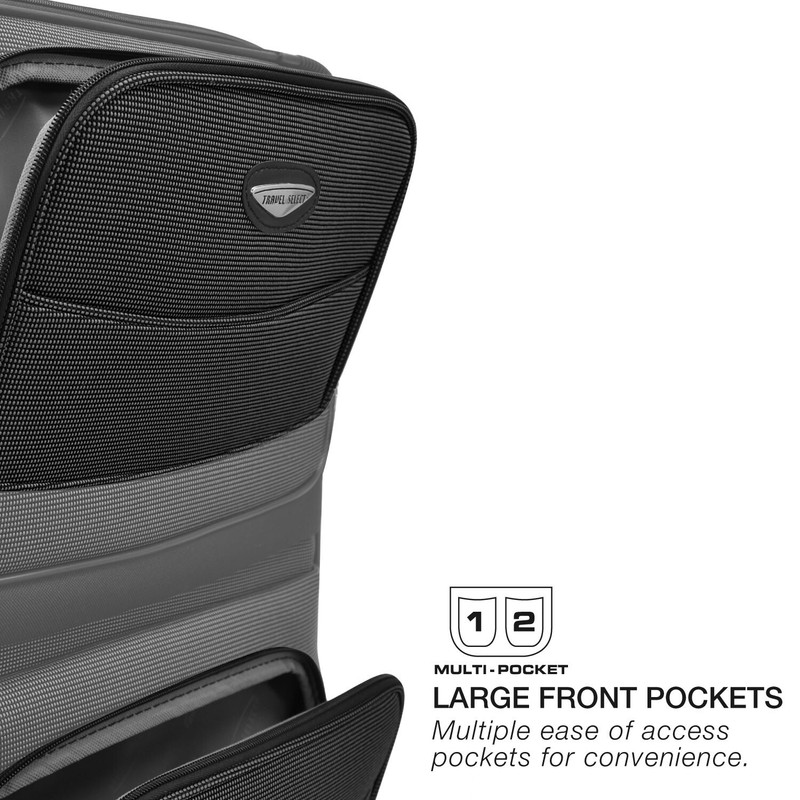Travel Select Amsterdam Expandable Softside Rolling Upright 25" Medium Luggage gallery
