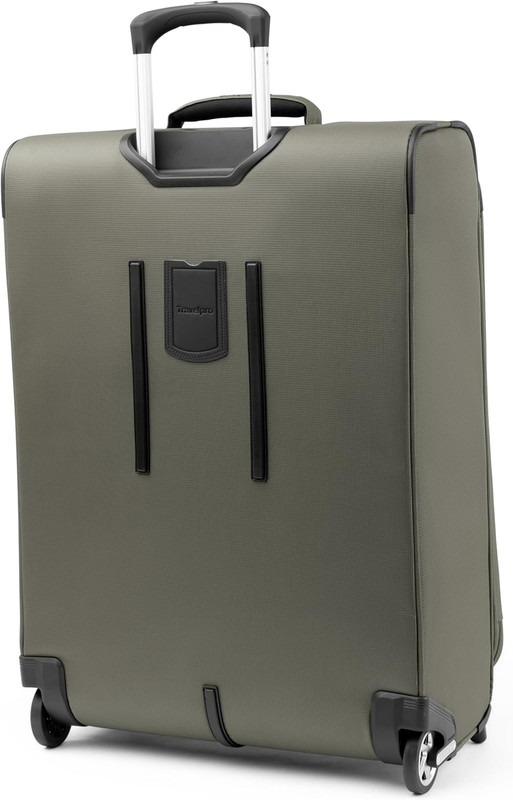Maxlite 5 Softside Expandable Upright 2 Wheel Checked Medium Luggage, Lightweigh gallery