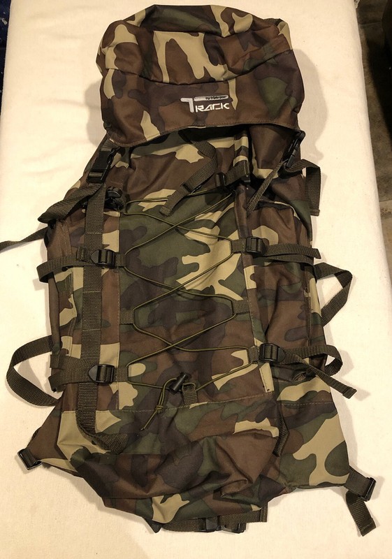 Camping Green Rucksack Hiking Backpack Mountaineering 3.6L Bag Camo
