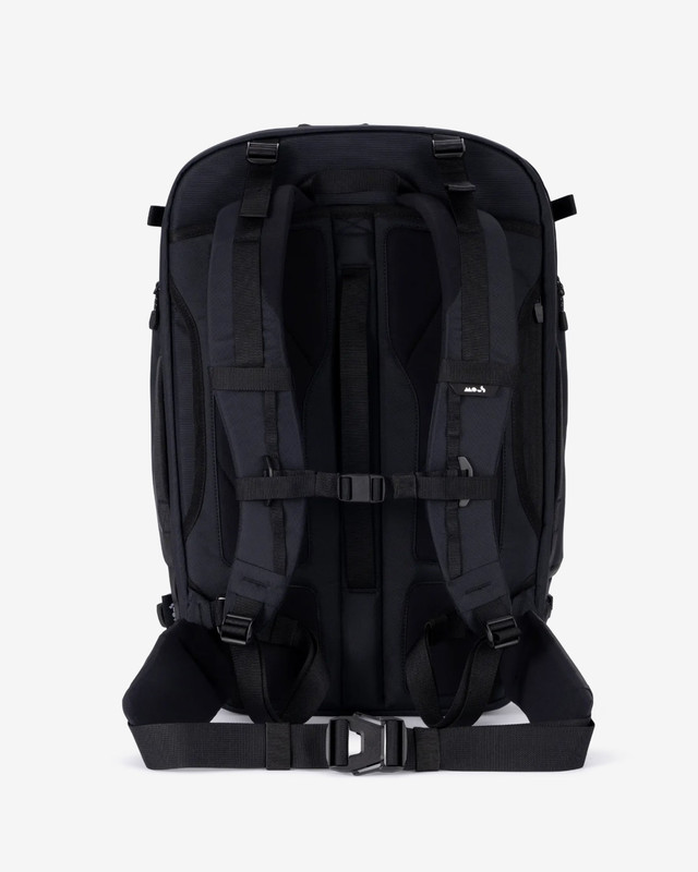 Mous Optimal Travel Backpack 40–45L – Expandable Carry‑On – AiroFoam – Black gallery
