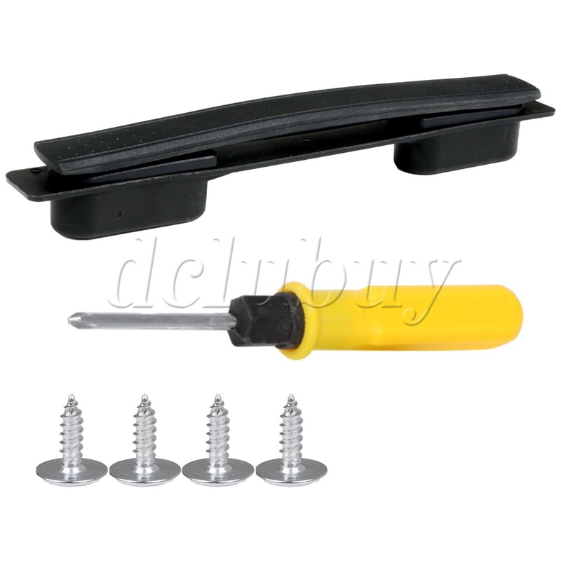 Suitcase Handle with Screw Replacement Luggage Holder 215mm B114 Black