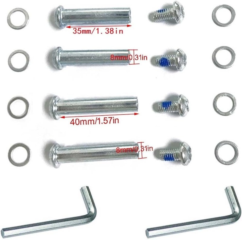 Versatile 2-Pack Luggage Replacement Wheels, Multiple Sizes & Easy Installation gallery
