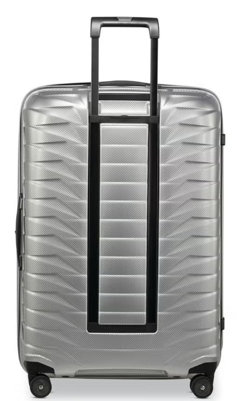 Samsonite Hardshell Proxis Large Suitcase Silver Luggage Spinner gallery
