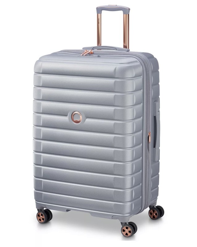 DELSEY Shadow 5.0 Expandable 27″ Check-in Spinner Luggage, HARBOR GREY