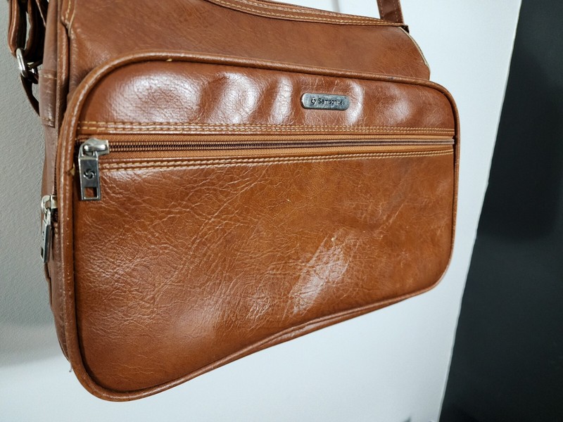 Samsonite Shoulder Bag Carry-on or Overnight Retro World Travel gallery