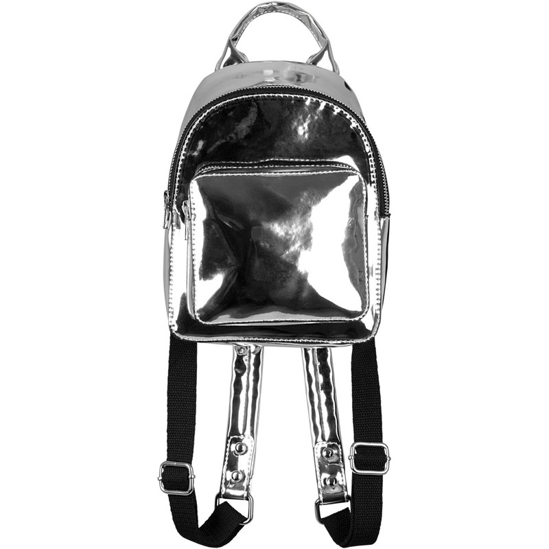 Urban Classics Mini Metallic Backpack Small Women 22x17x8cm Glossy