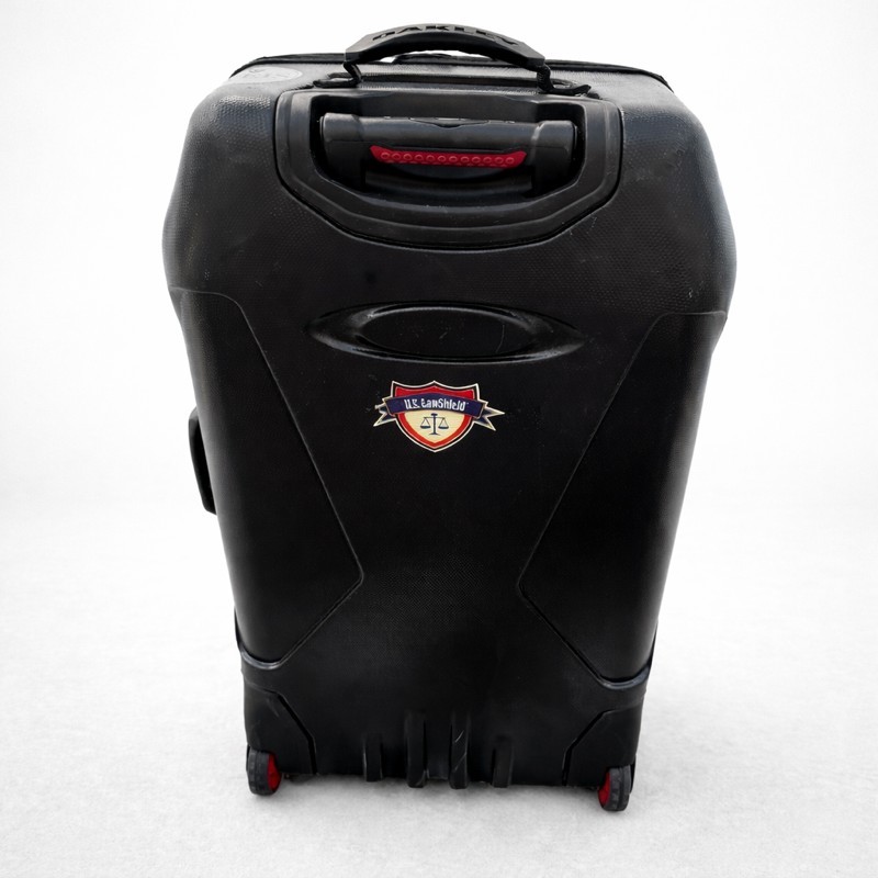 Oakley Solid Hard Shell Wheeled Siitcase 115L Luggage Black Factory Pilot 33” gallery