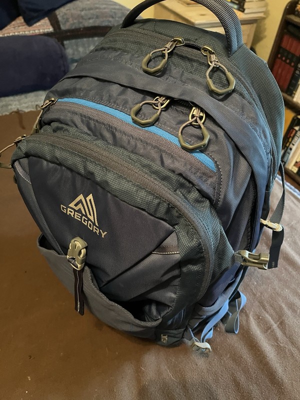 Gregory Anode Technical Backpack Daypack Blue 30L gallery