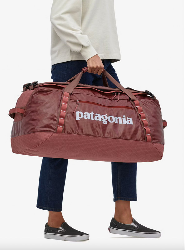 Usedonce!RareAuthentic Patagonia Black Hole Duffel 55L bag backpack rosehip pink