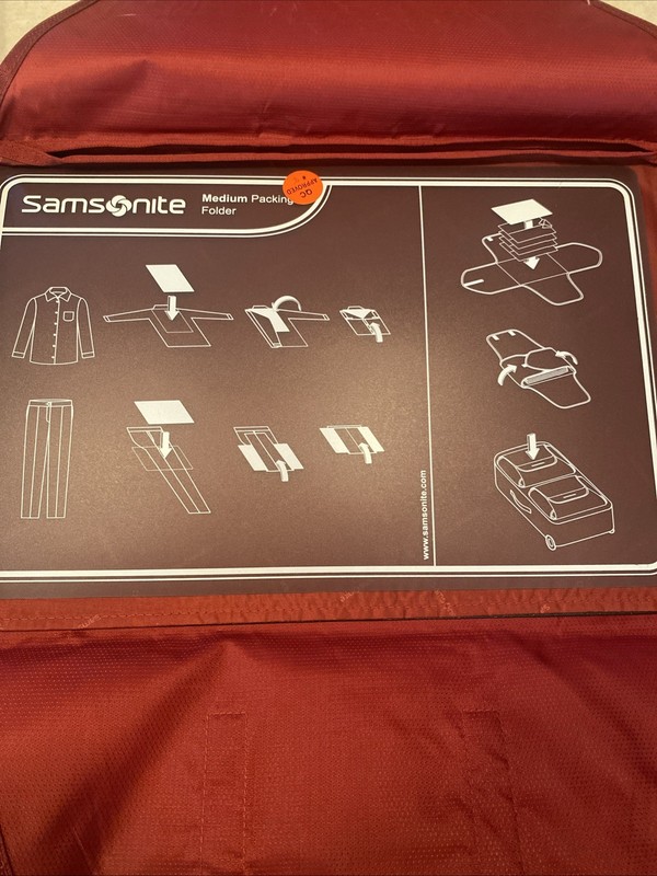 LOT OF 6 Samsonite Mini Hanging Toiletry Packing Shoe Laundry Organizer Travel gallery