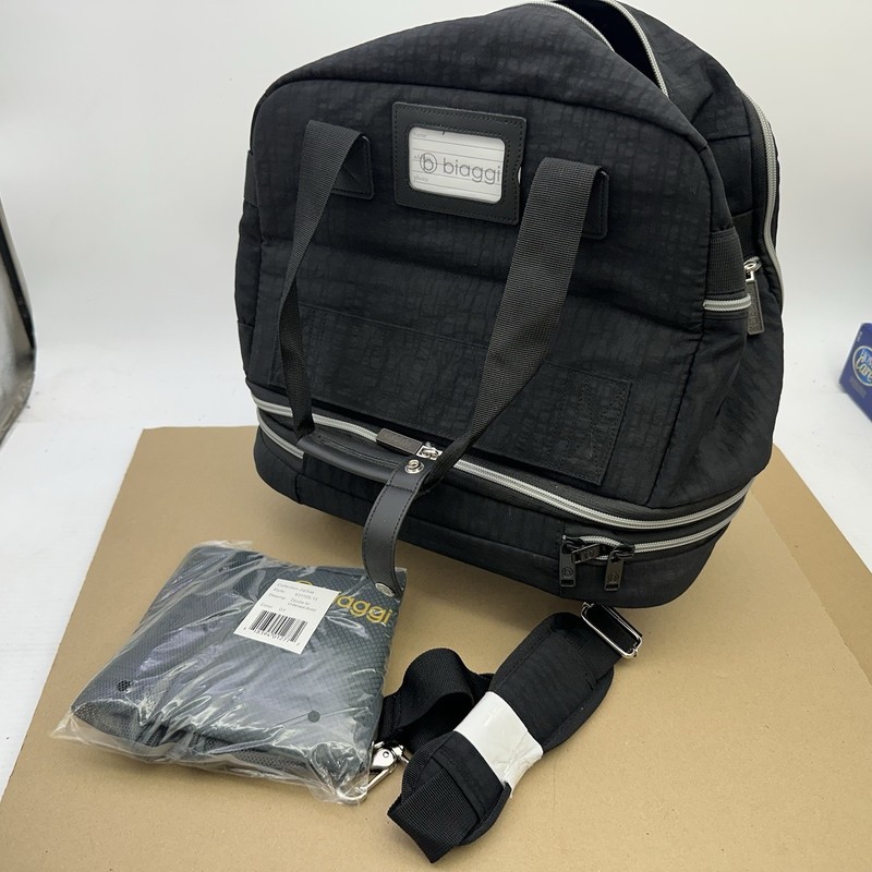 Biaggi Zipsak Boost Underseater Expand To Carry On Luggage Black Expands To 19”
