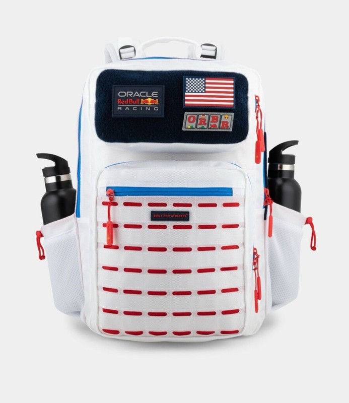 Red Bull Racing Las Vegas GP Team Backpack – White/Red/Blue BNWT RRP £159.95