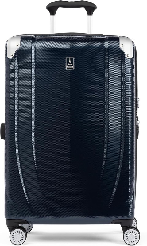Travelpro Pathways 3 Hardside Expandable Luggage 8 Spinner Wheels 25″ Royal Blue