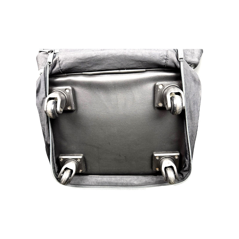 Biaggi Zipsak 4 Wheel Rolling Luggage Suitcase Black Foldable Travel Bag gallery