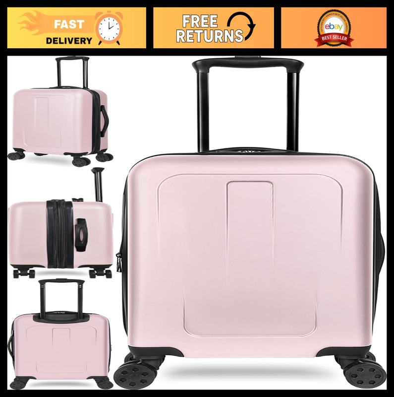 19-Inch Expandable Hardside Spinner Luggage, Lightweight Travel Suitcase, TSA Ap