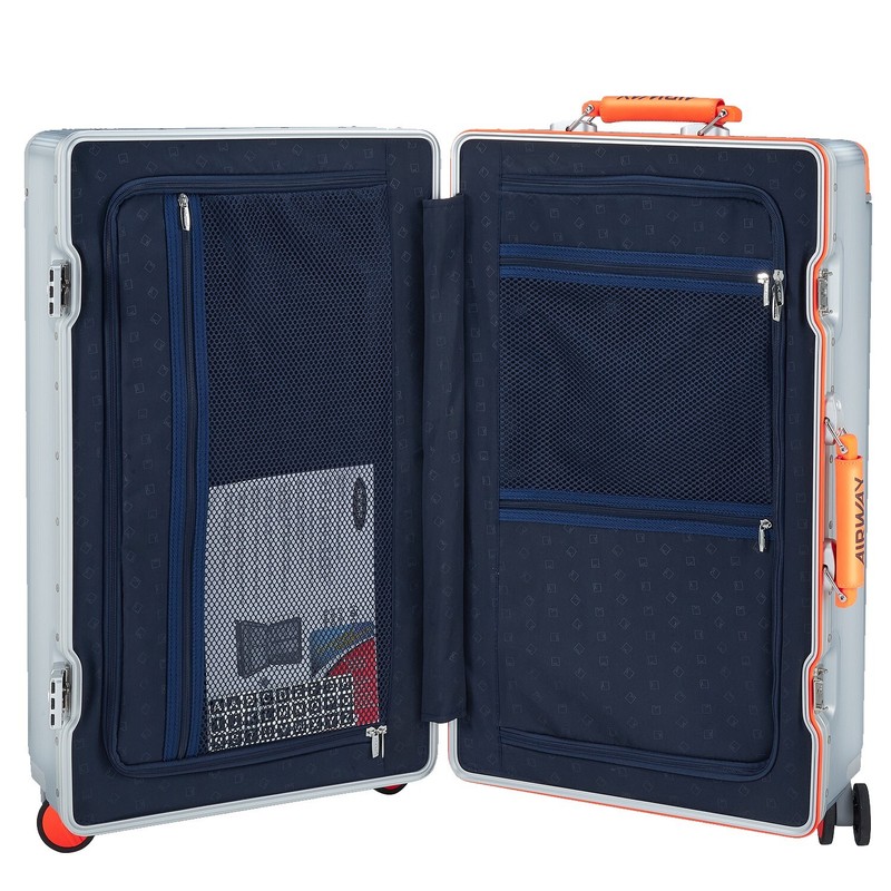 AIRWAY Expedition Pro- Aluminium Frame Suitcase Large Check-In Luggage 26 Inch gallery