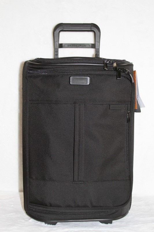 Briggs & Riley 21″ Global 2 Wheel Duffle Travel Carry On Luggage Black $599 NWT