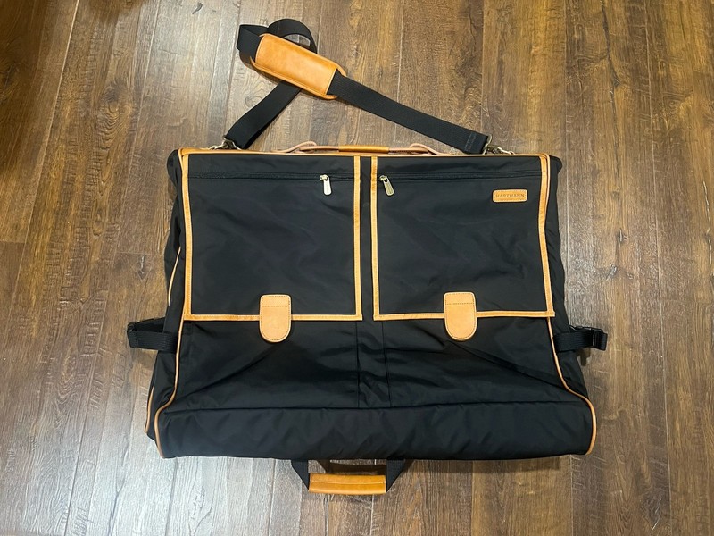Hartmann Luggage Garment Bag Black NWOT