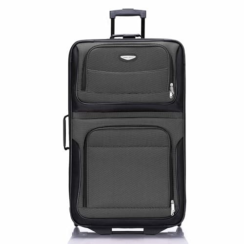 TRAVEL SELECT AMSTERDAM EXPANDABLE ROLLING UPRIGHT LUGGAGE 29" - GRAY