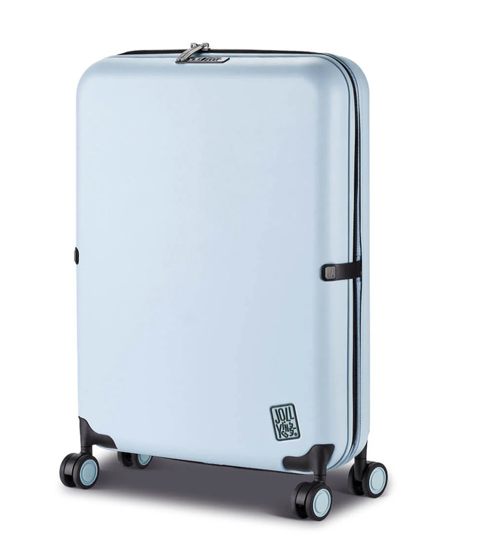 PEBBLE 30″ Foldable Hard Shell Check-In Luggage/Spinner Wheels/YKK Zipper