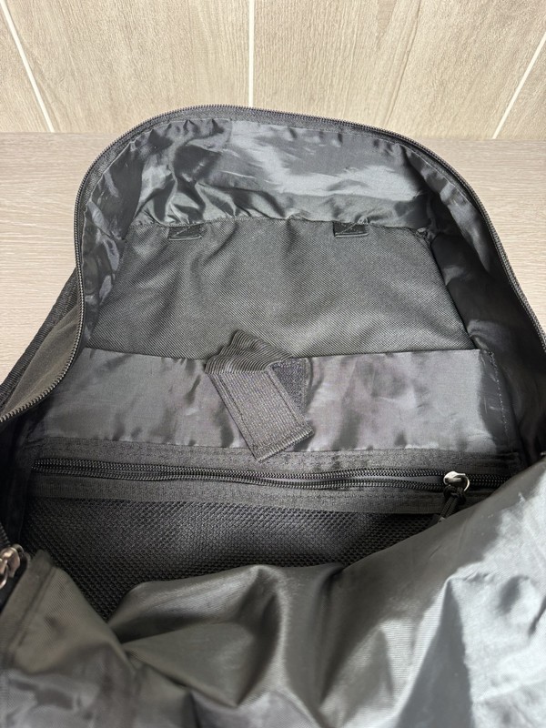 Harley-Davidson Black Backpack Padded Straps Front Pocket Side Mesh Bag gallery