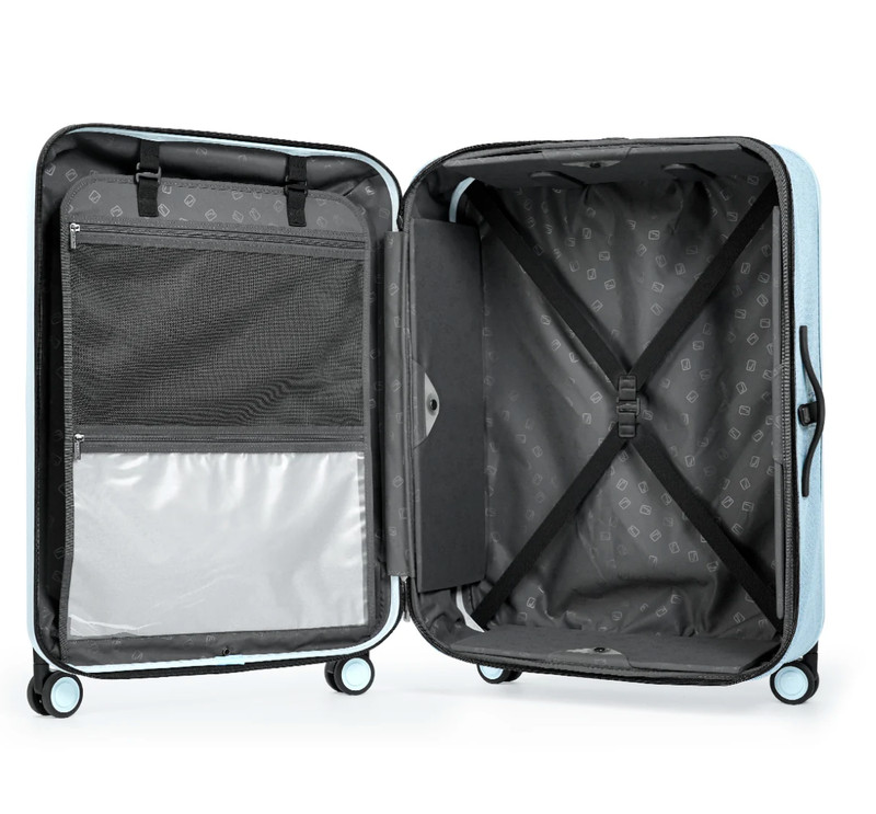 PEBBLE 30" Foldable Hard Shell Check-In Luggage/Spinner Wheels/YKK Zipper gallery