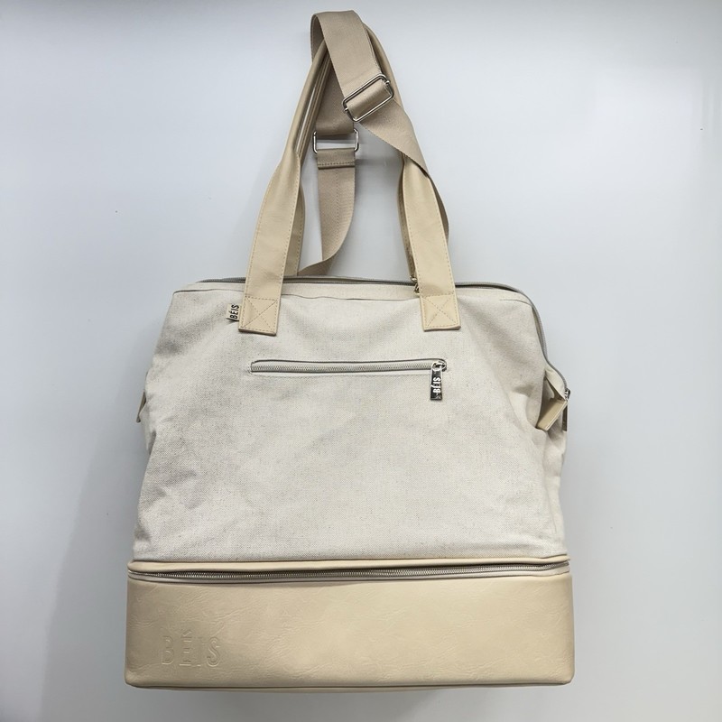 BEIS The Convertible Weekender in Beige Tan EUC!
