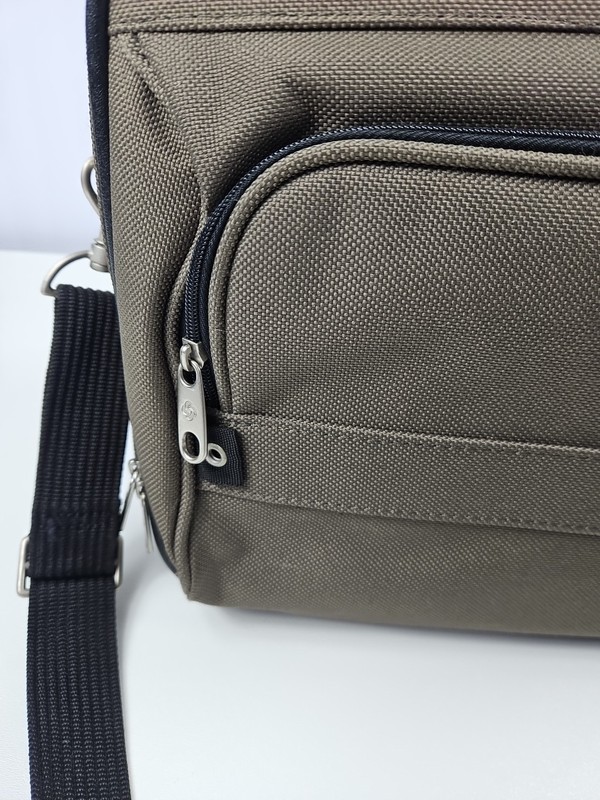 Samsonite Briefcase Laptop Messenger Bag Carry On Travel Business Brown Luggage gallery