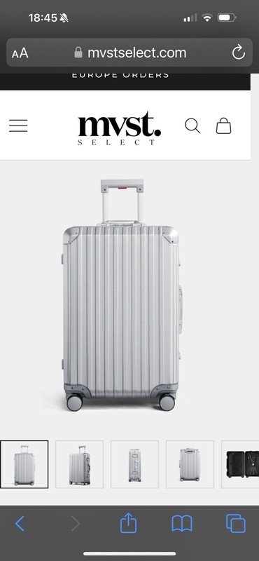 mvst select Check In Large Aluminum